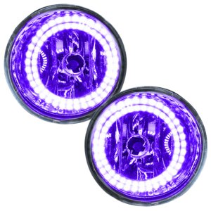 Nissan Titan Fog Light Assembly - ORACLE Lighting - LED Halo - UV/Purple - `04-`15